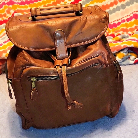 Frye Bags Vintage Frye Backpack Poshmark